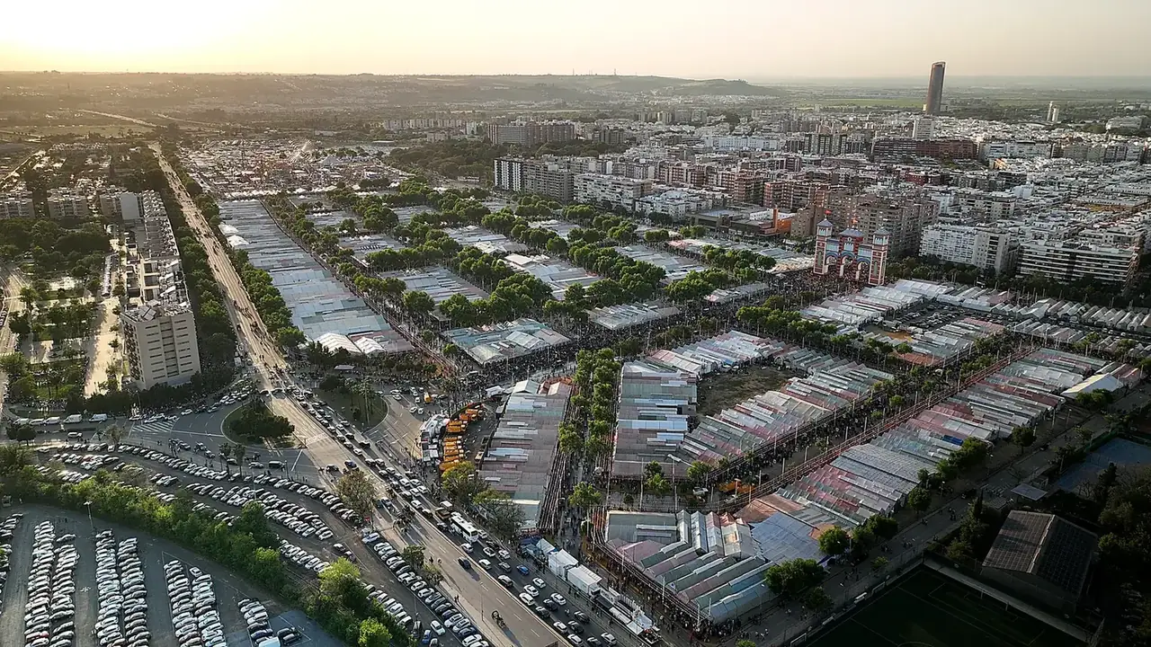 Trabajo aéreo con dron en la provincia de Granada