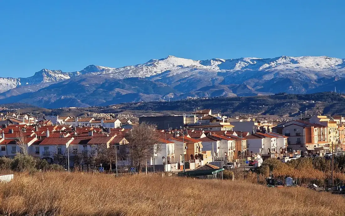 El Área Metropolitana de Granada, en la provincia de Granada