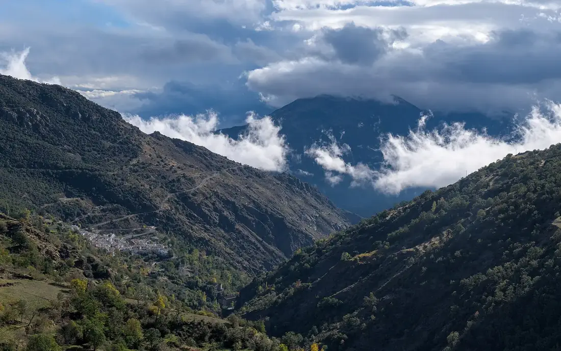 La Alpujarra granadina, en la provincia de Granada
